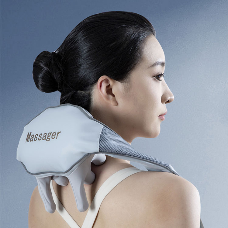 Massager ricaricabile di spalla e collo in impastatura 8D