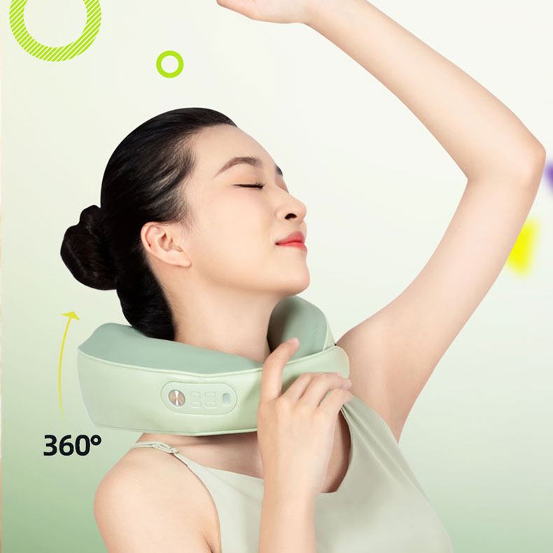Cuscino massaggio a forma di wireless